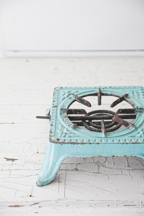 Vintage Cast Iron French Stove